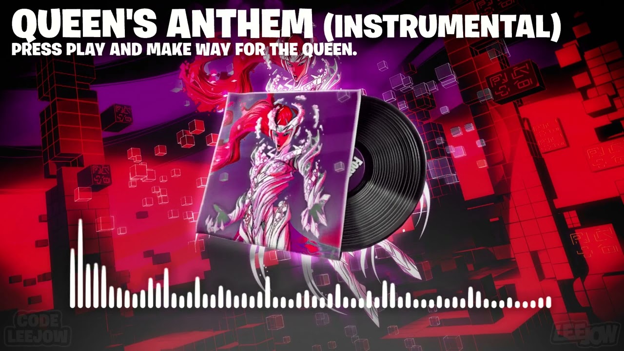 Fortnite Queen's Anthem Instrumental Version Music Pack / Lobby Music 