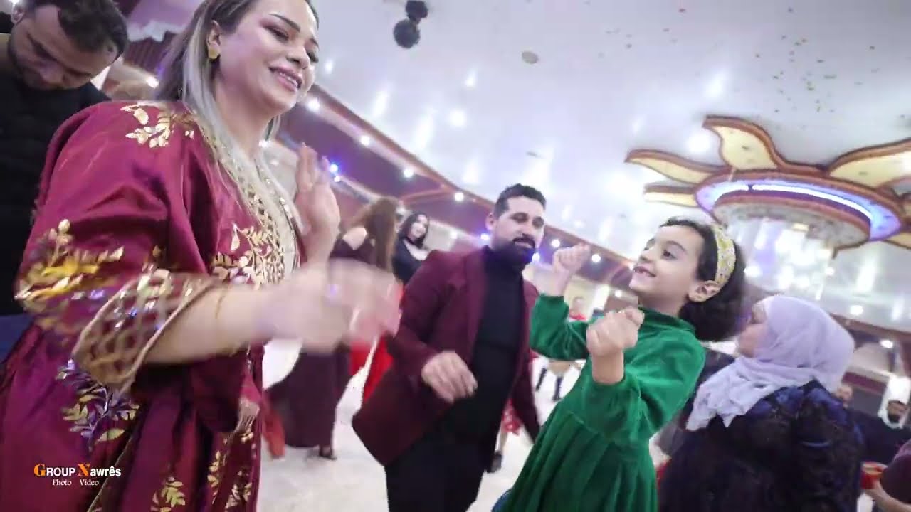 زفاف . عذالدين ❤ روبين . تصوير كروب نورس مزكين ملالي ابو نورس عامودا . رقص جوبي ساحلي عيد ميلاد