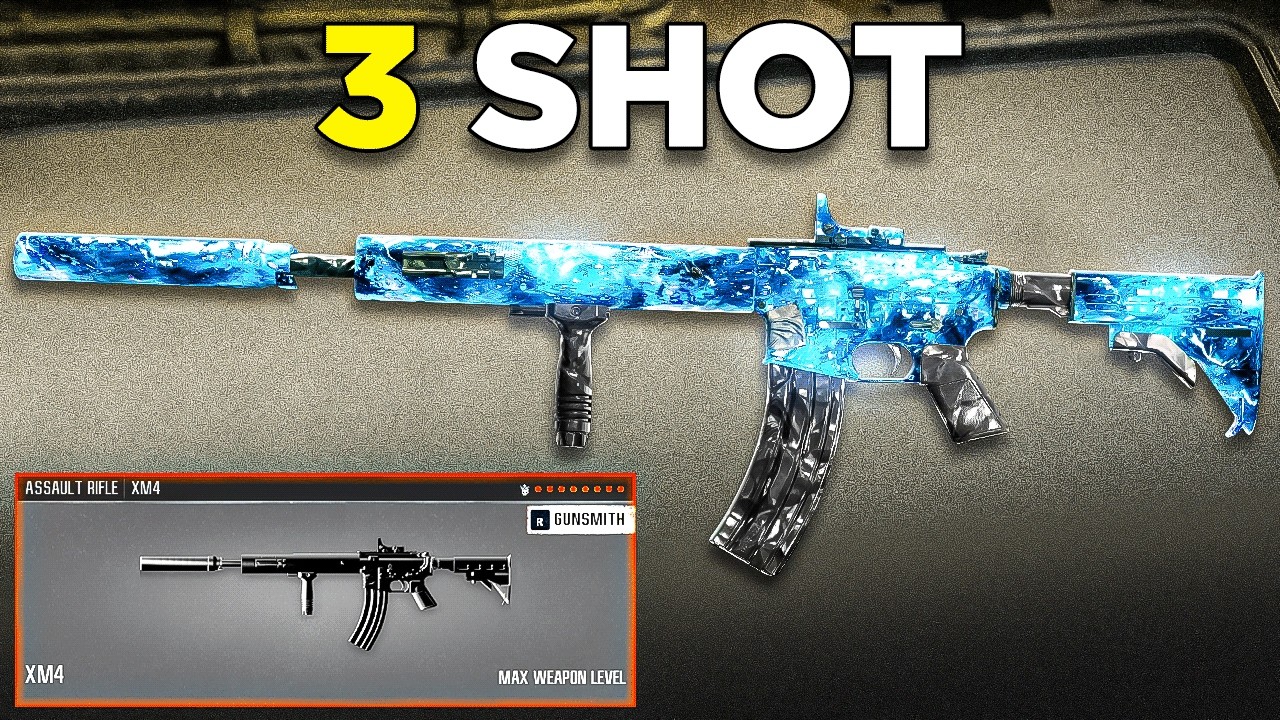 new *FASTEST KILLING* XM4 LOADOUT in BLACK OPS 6! 😈 (Best XM4 Class Setup) BO6 Warzone