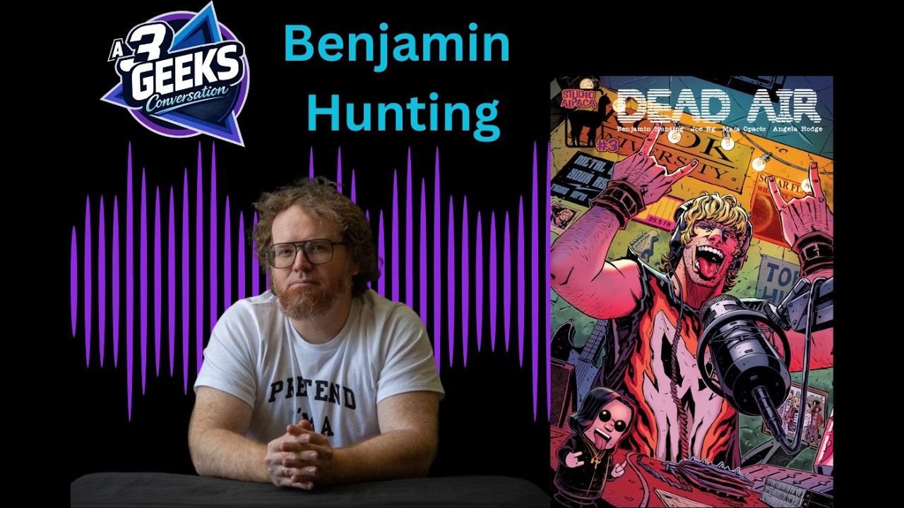 Benjamin Hunting Interview! Dead Air Kickstarter, Comics, Cars & Code 45