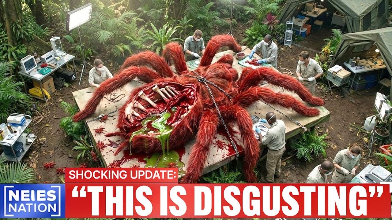 Scientists Just DNA Tested Congo's Giant J'Ba Fofi Spider — What They Found Defies All Logic