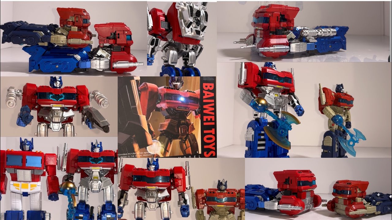 Baiwei toys BT 1035 review. Transformers one Optimus prime oversized studio series figure. SS 112 KO