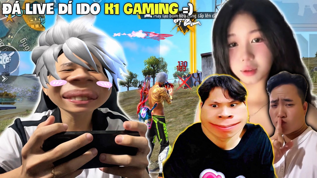 [Free Fire] CÙNG THÀNH KASI ĐÁ LIVE K1 GAMING & CÚN DAY LẠ LẮM