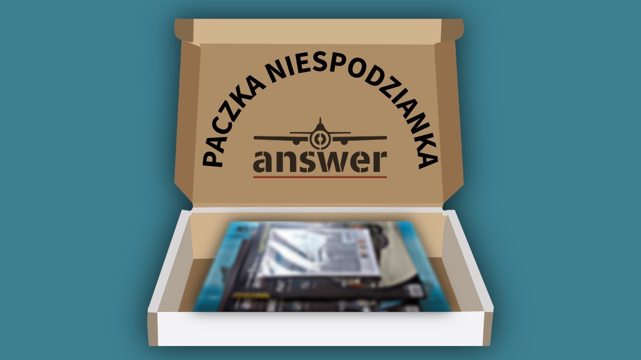 *UNBOXING* MODELE KARTONOWE - Paczka niespodzianka o wartości 399zł z ANSWER