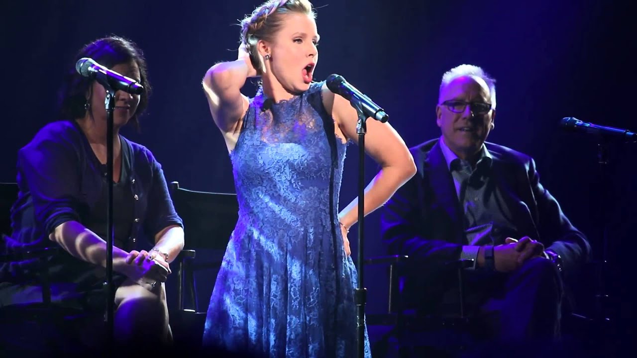 Frozen - Kristen Bell Sings - For The First Time In Forever Live at D23 Expo2015