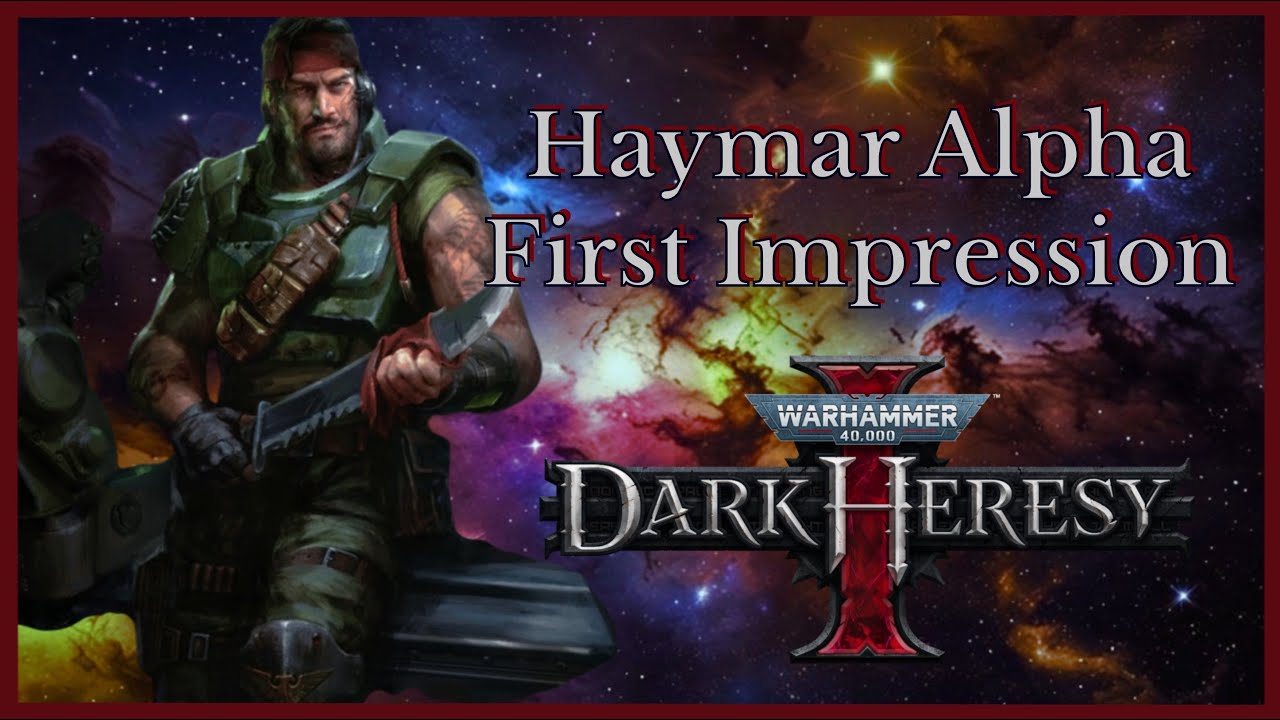 Dark Heresy Soldier First Impressions – Haymar Heavy Gunner: Burst Fire Nerfed? (RT Argenta Better?)
