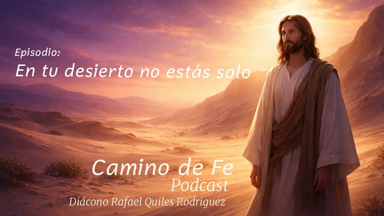 🎙️ En tu desierto no estás solo – Domingo I de Cuaresma | Camino de Fe Podcast