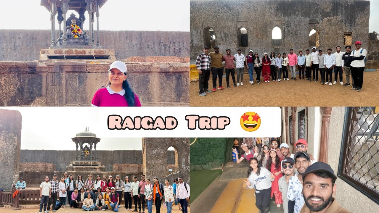 Raigad Trip 🤩 | College trip vlog | Priyanka Hirodgi Vlogs 