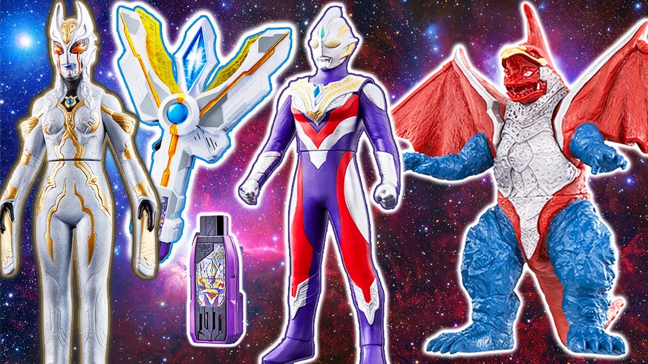 最新特利迦奧特曼人偶玩具變身器ultraman triggerウルトラマントリガー