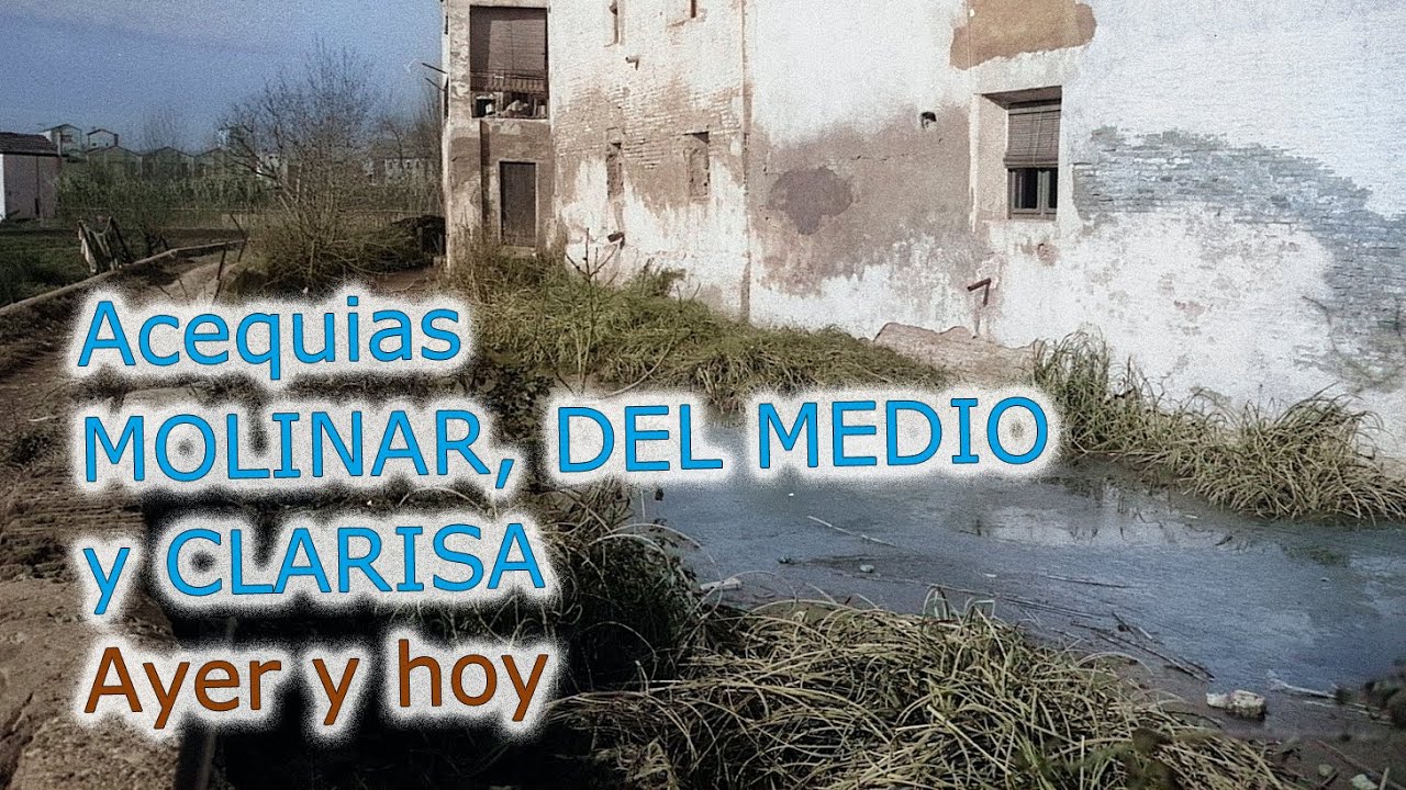 Barbastro, acequias Molinar y Clarisa.