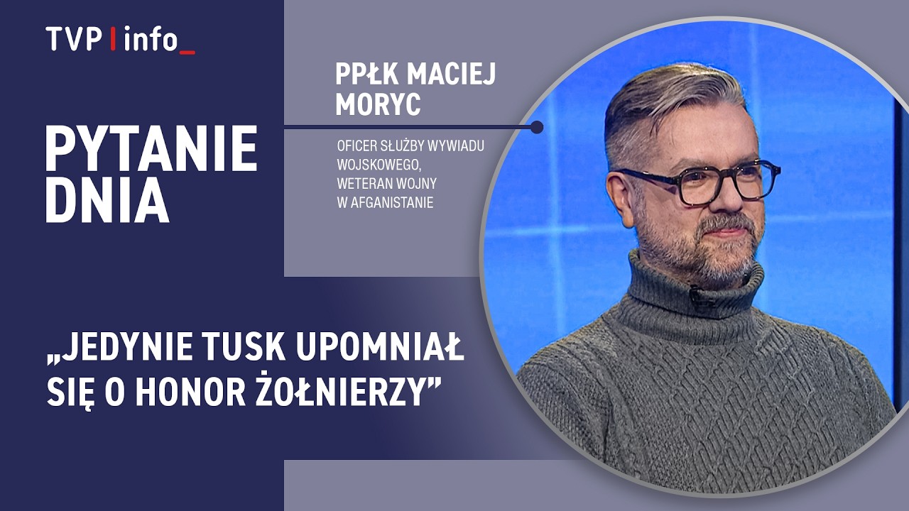 Weteran wojny w Afganistanie: jedynie Donald Tusk upomniał się o honor żołnierzy | PYTANIE DNIA