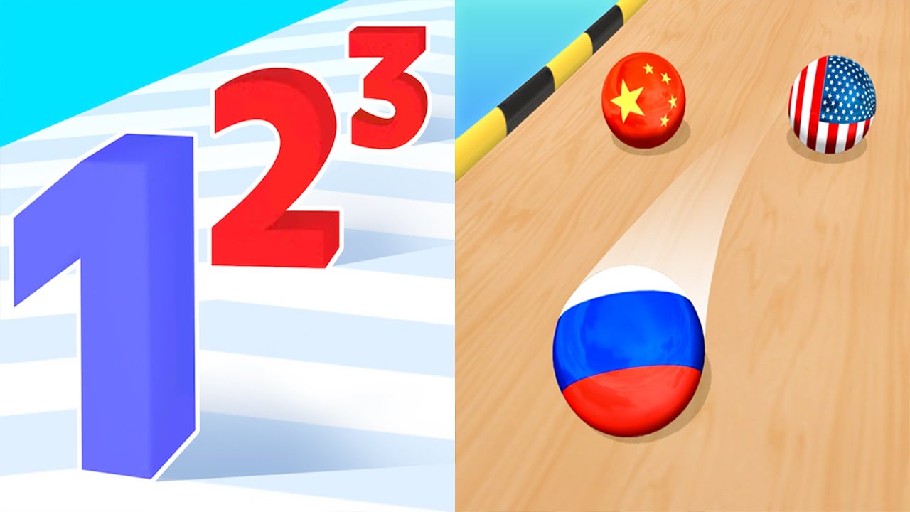 Number Master VS Marble Run 3D 🔵🔴🔵 All Levels Gameplay Android, ios (Part 241)