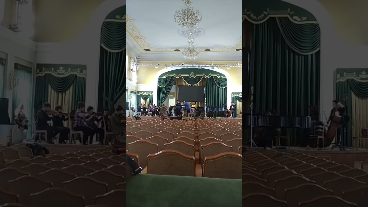 Bach 2. Suite (Ouverture) h moll 1. Mov. Version of M. Arkadev Rehearsal  