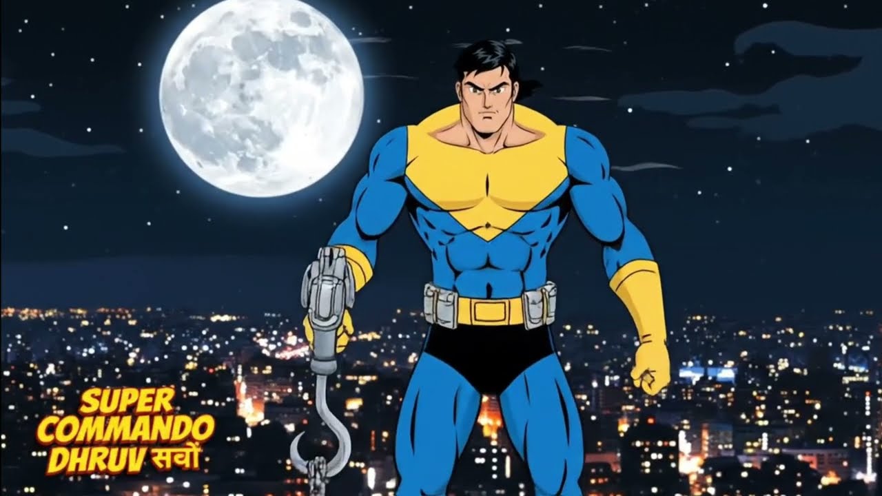 🔥 90s Desi Superheroes Are Back | Doga, Vyom, Raaka, Dhruv, Shakti | COMICCHITRA90s Universe Intro