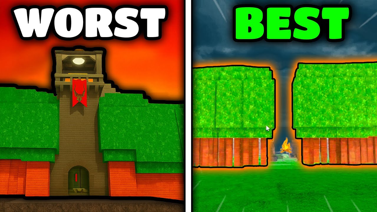 From WORST to BEST Bases I've Built in 99 Nights!