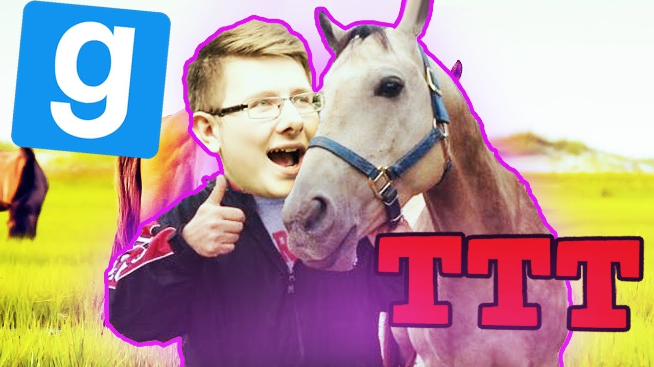 EYBI WALI KONIA NA NAGRYWKACH | Garry's mod (With: EKIPA) #810 - TTT [#158] #Bladii