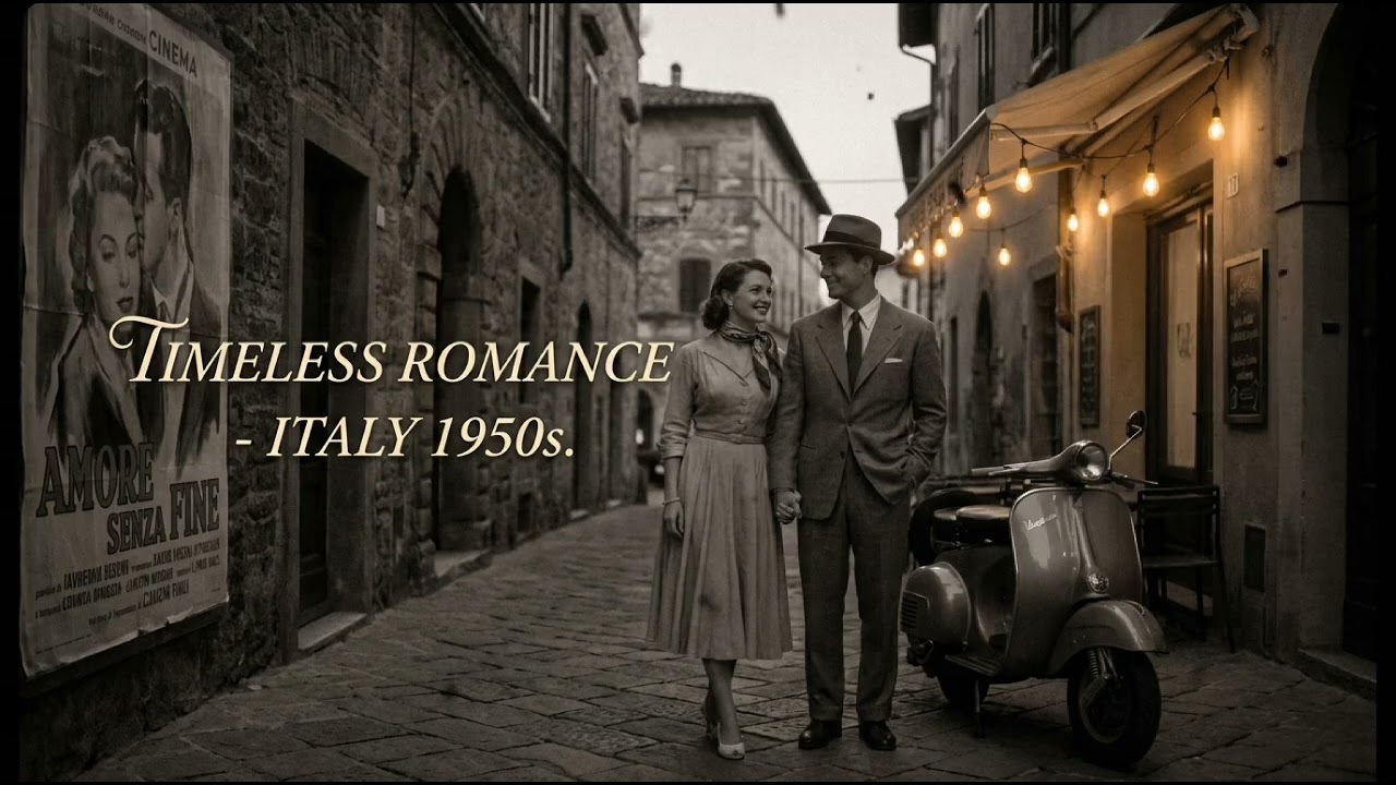 Italian Cinema Romance | Vintage Violin, Flamenco Guitar & Dreamy Orchestral Melodies