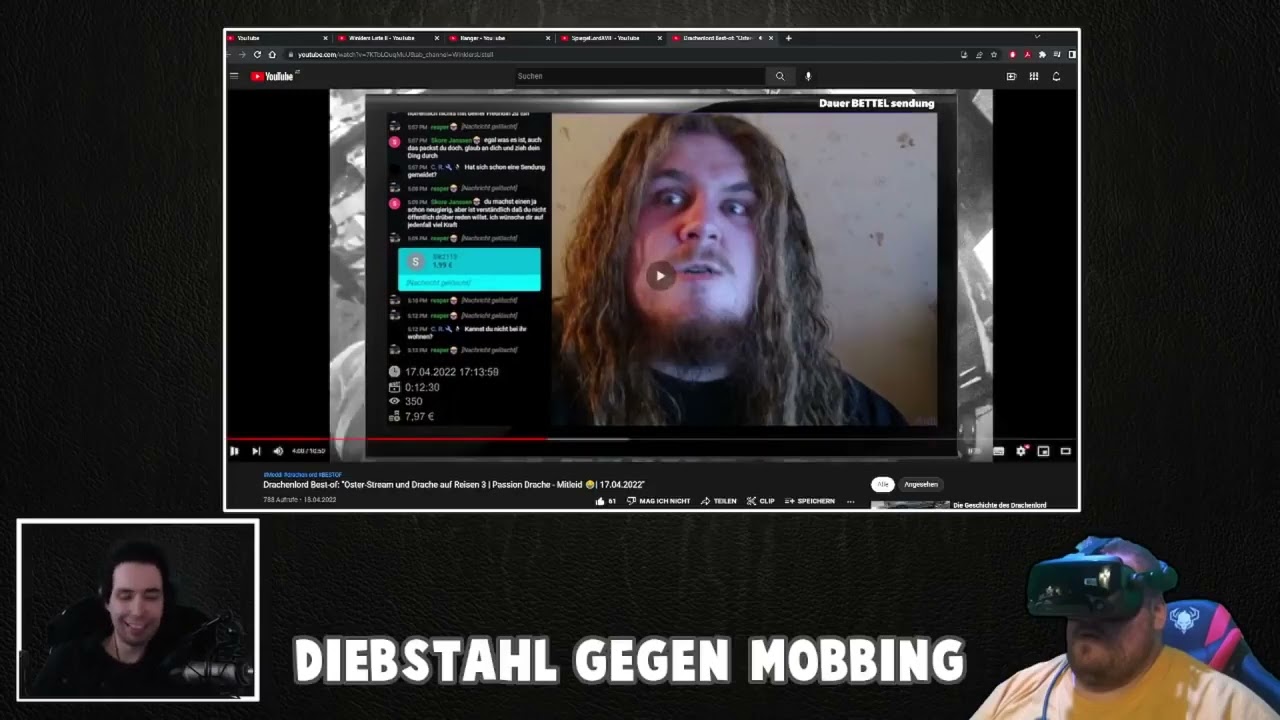Drachenlord Kommentiert - Drache sucht Sponsor aus Mitleid & Interview (Reup) 