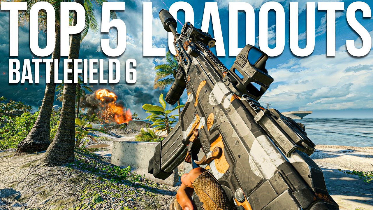 NEW Top 5 Meta Loadouts After Update in Battlefield 6! (BF6 Best Weapons)