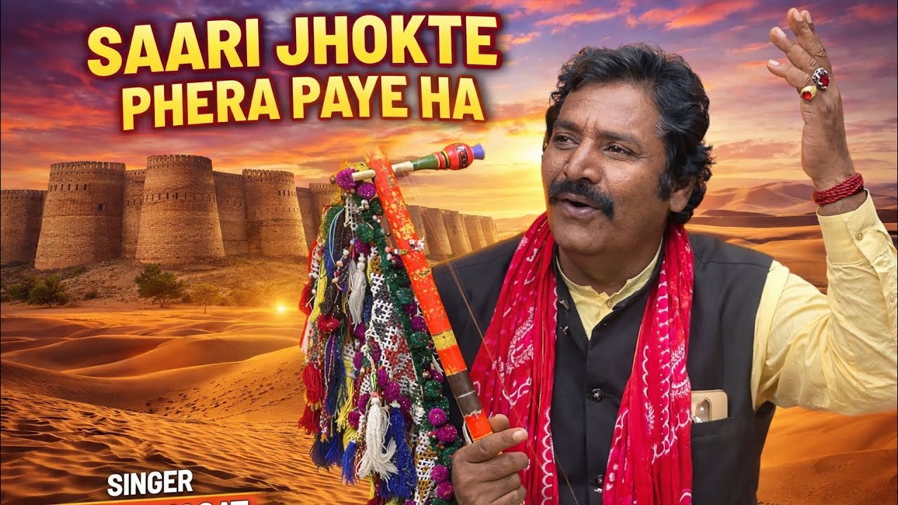 Sade jhok ta phera pawe ha Singer aado bhagat cholistani foik singer 