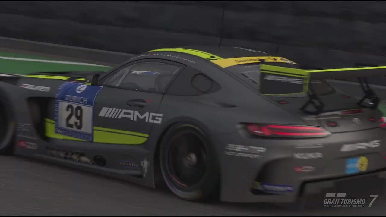 Gran Turismo 7 INSANE AMG GT3 SLS Battle Race at Deep Forest