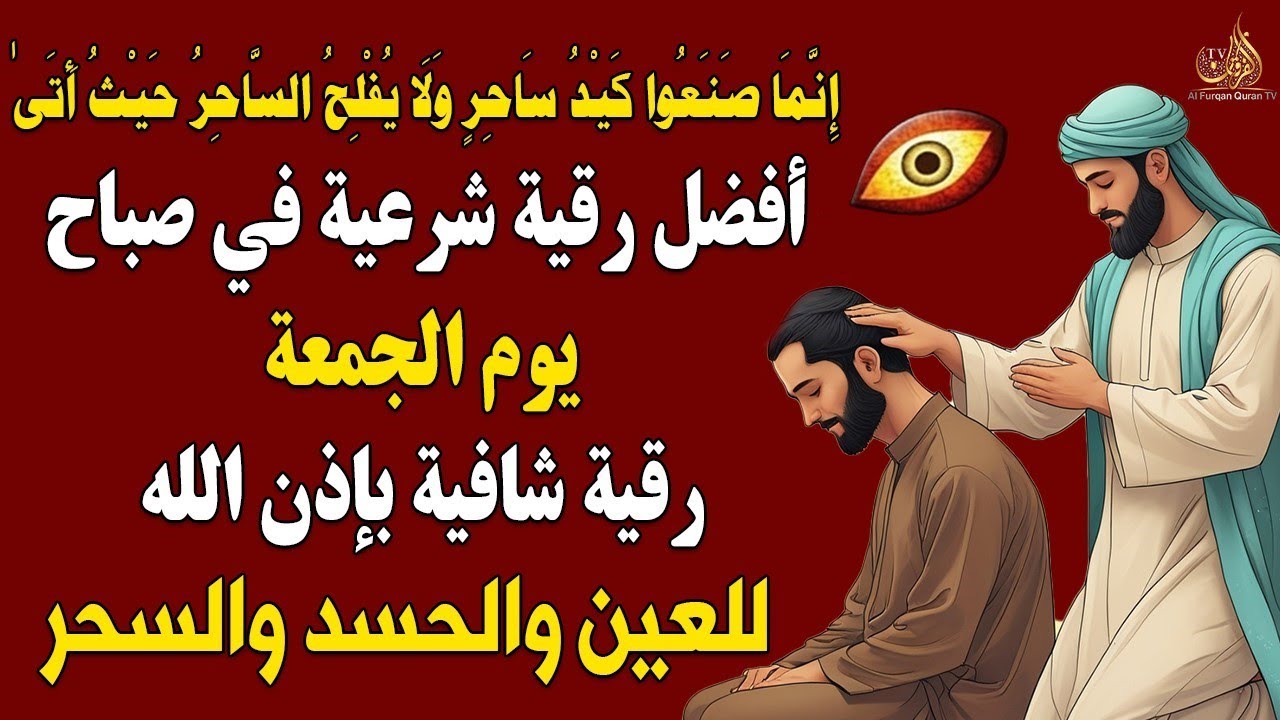 أفضل رقية شرعية في صباح يوم الجمعة علاج الحسد_السحر_العين _حفظ وتحصين للمنزل _القارئ علاء عقل