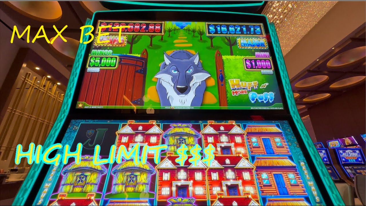 Massive Wins High Limit Huff N' More Puff & Even More Puff at Red Rock Las Vegas! #casino #jackpot