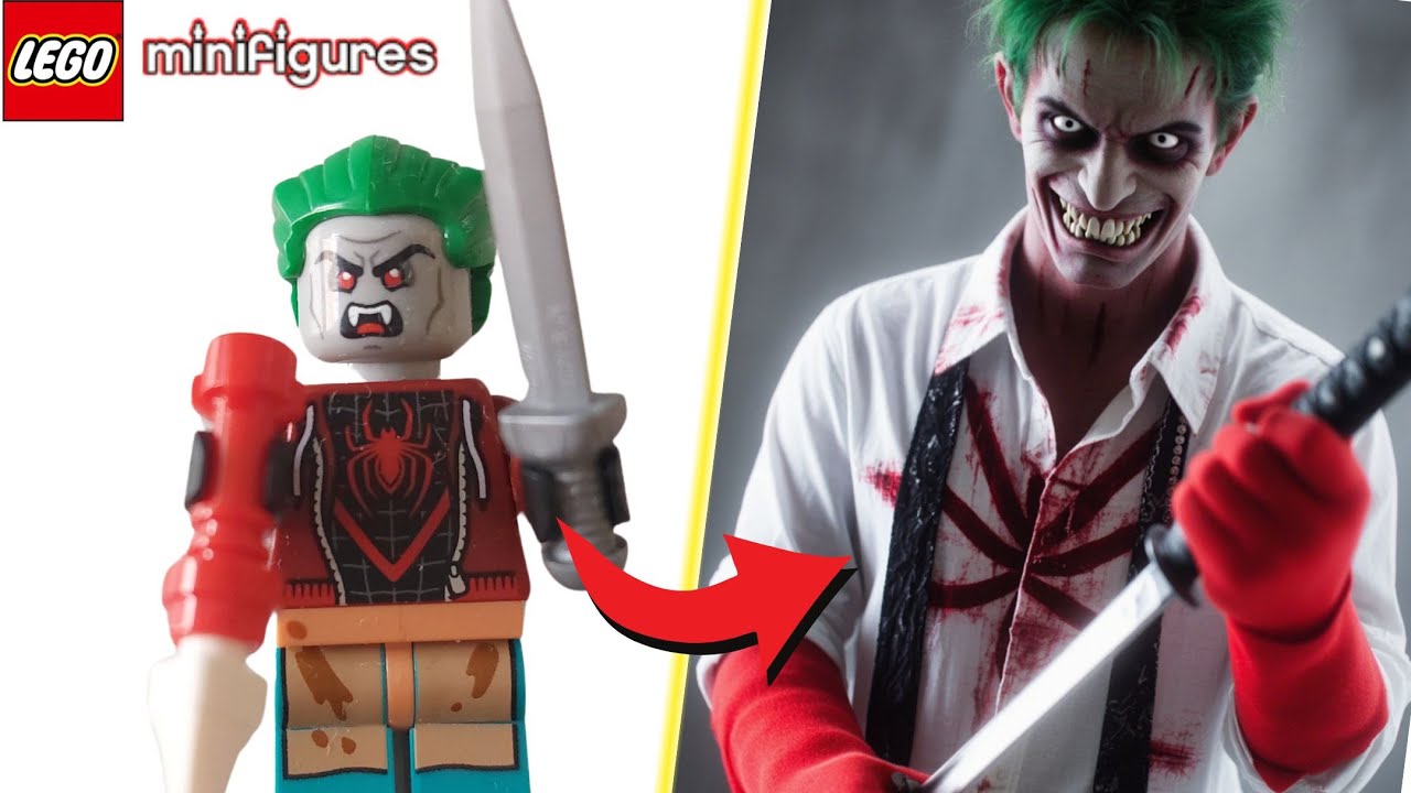 What if LEGO Minifig were Real Life characters