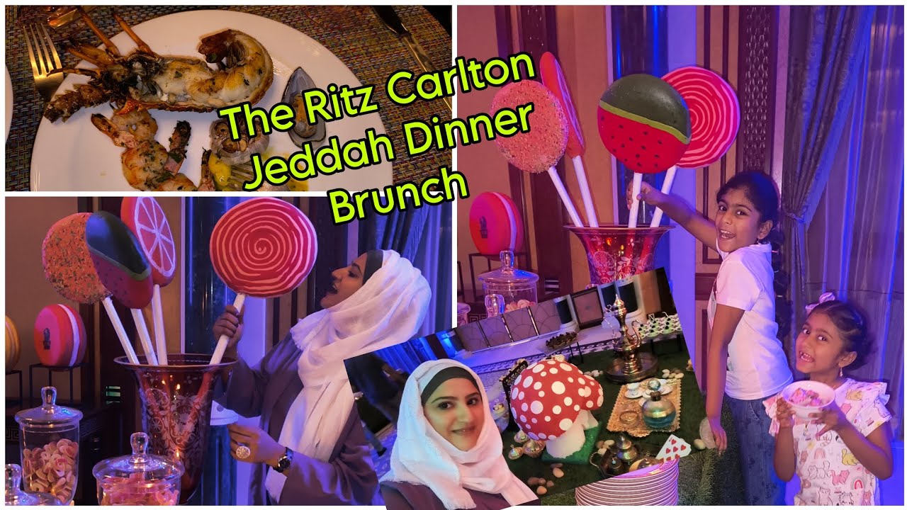 Luxury Dinner At Reyhana Restaurant The Ritz-Carlton Jeddah luxury Hotels Ksa 🇸🇦