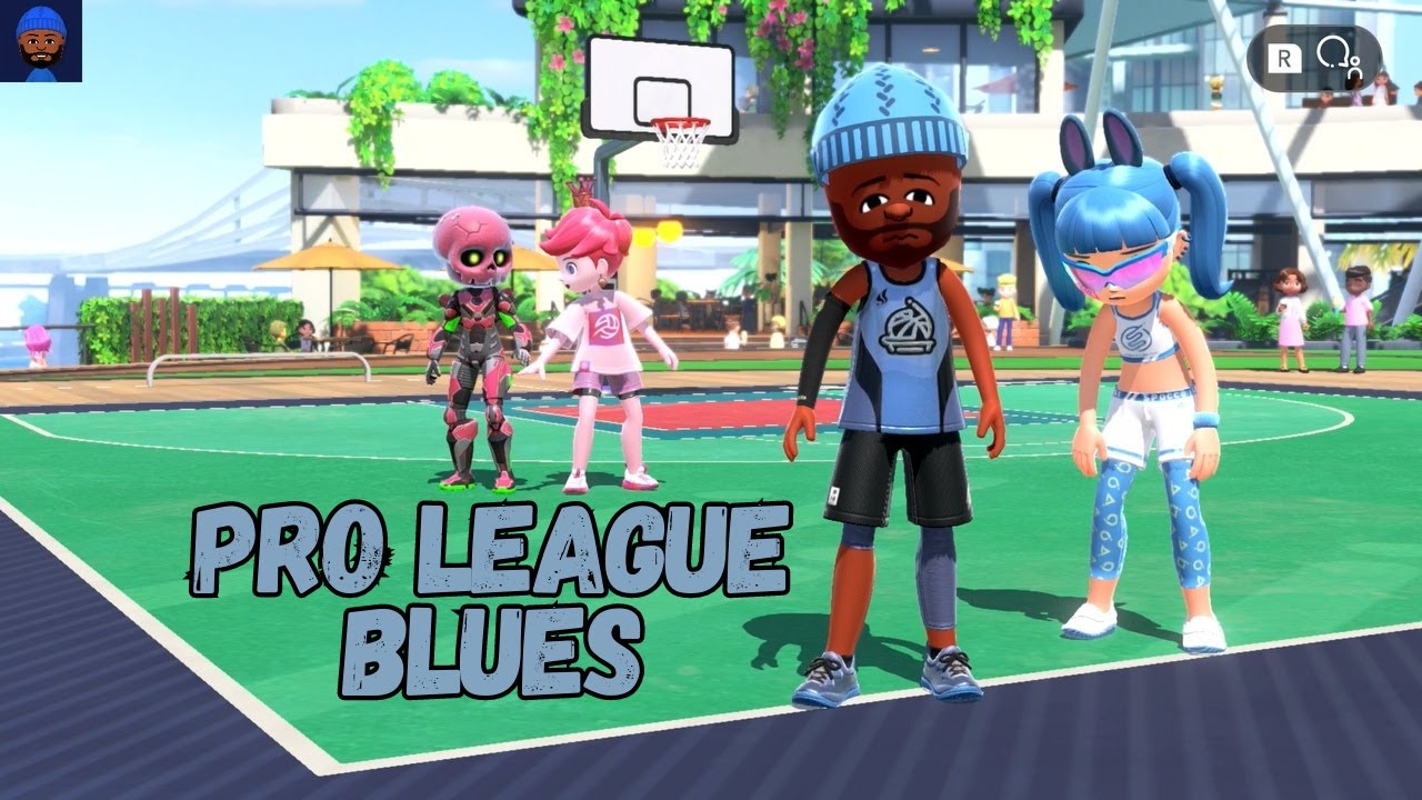 Switch Sports Basketball Pro League is FULL of SWEATS