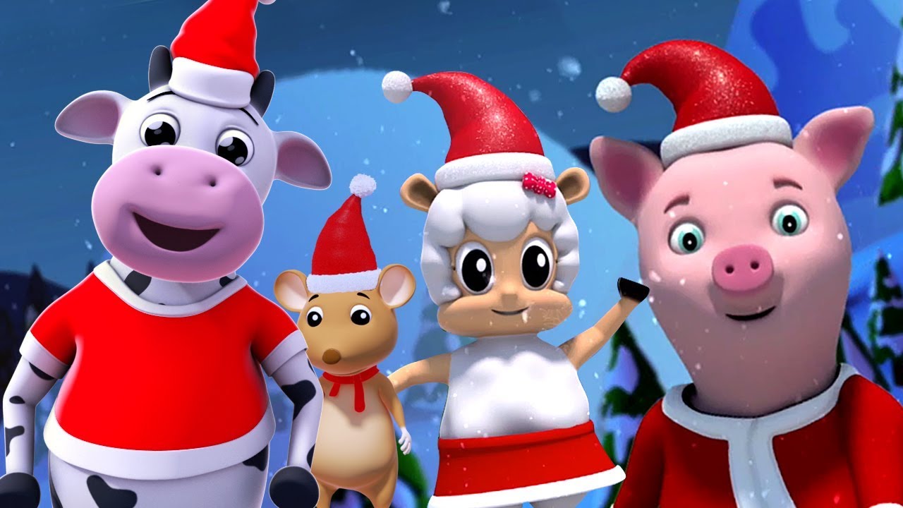 Санта-Клаус палец Семья | рождественские колядки | С Рождеством | Santa Claus Finger Family