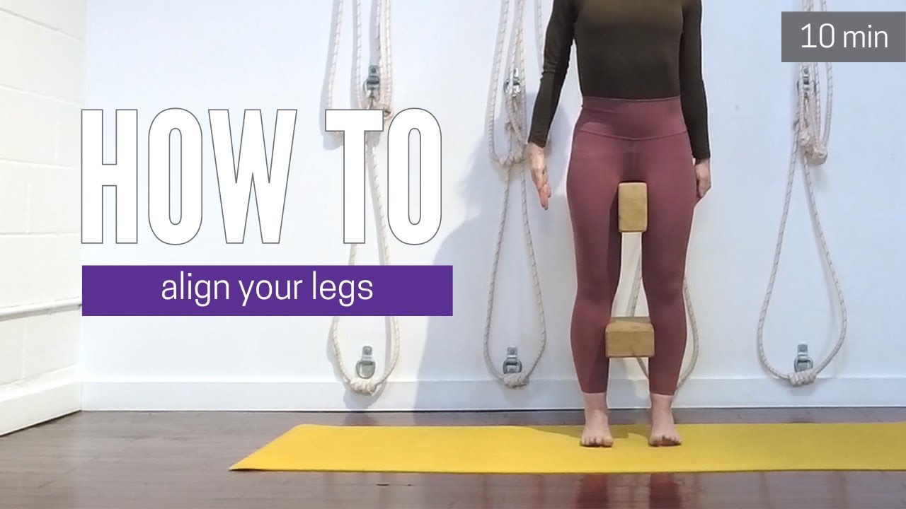 Align Your Legs for a Strong Foundation | Iyengar Yoga