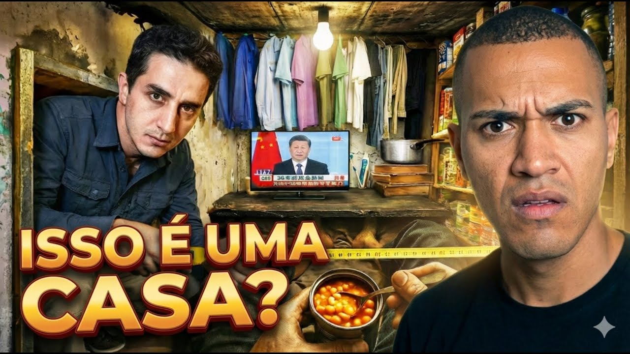 COMO ALGUÉM CONSEGUE VIVER AQUI? 😳 | APARTAMENTOS CAIXÃO DE HONG KONG (REACT)