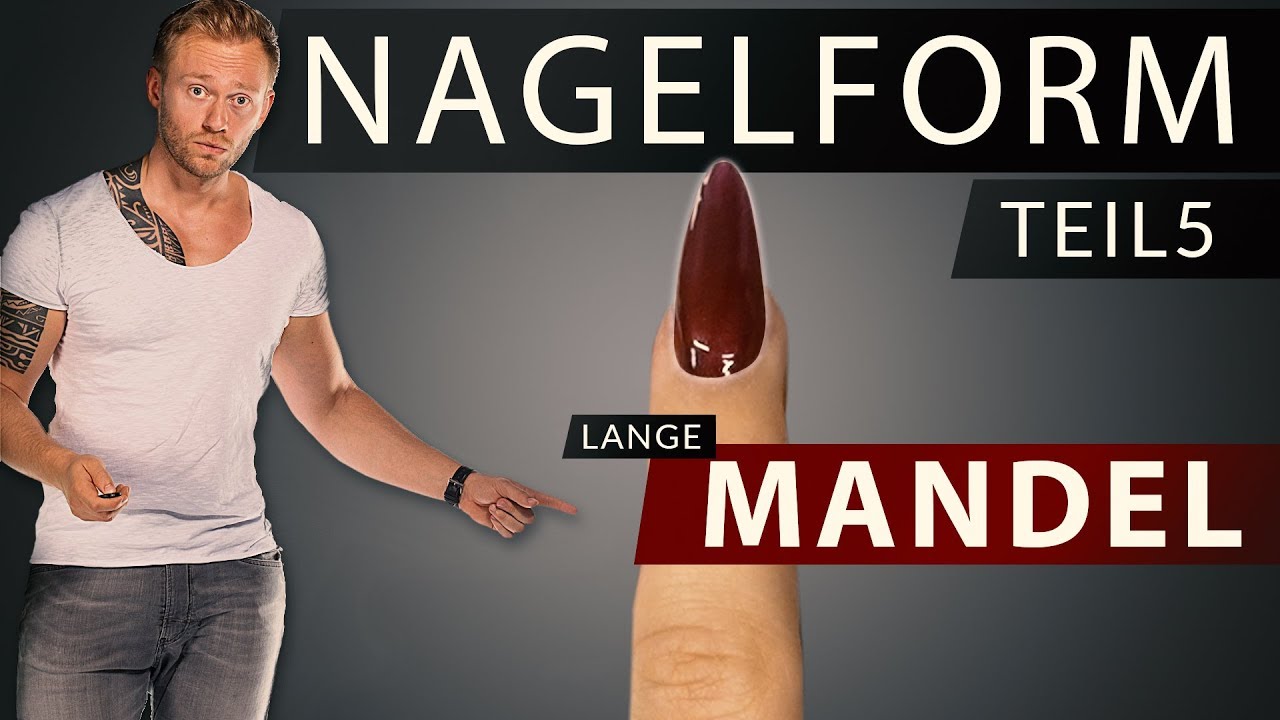 GelNägel - Nagelformen Teil 5 - Lange Mandel mit Schablone und Pinchen für Anfänger - Tutorial