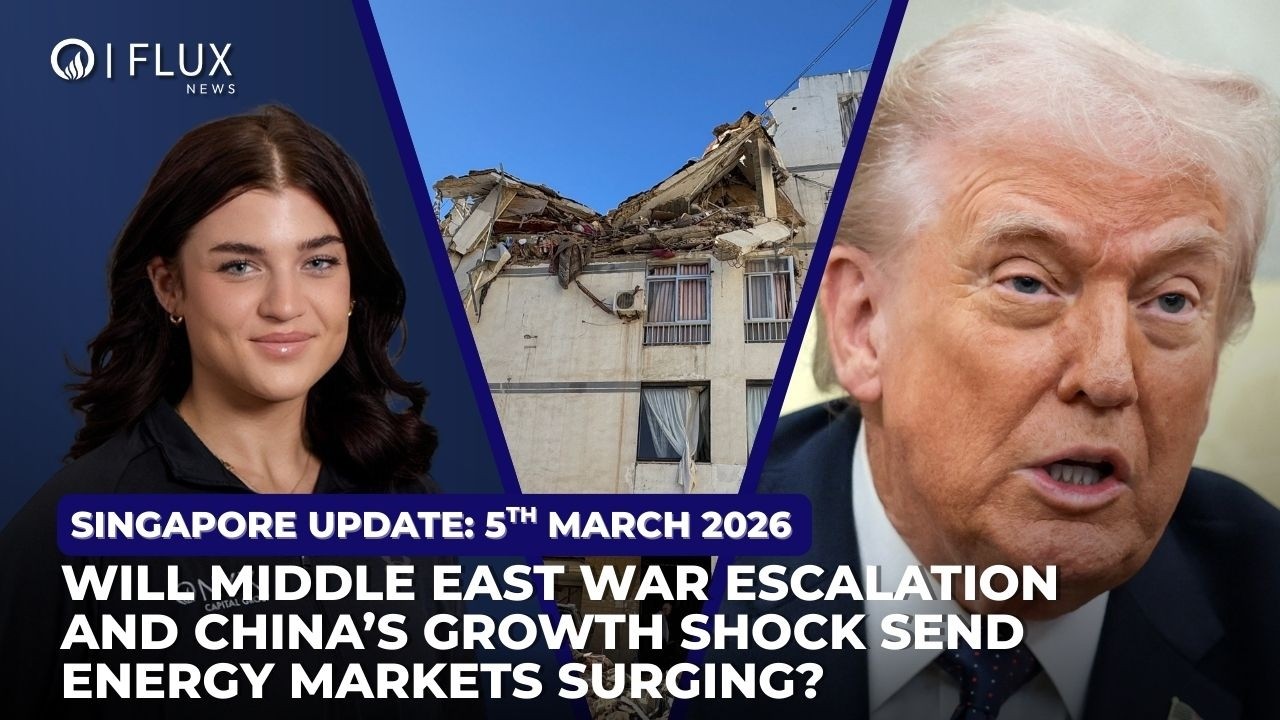 Will Middle East War Escalation and China’s Growth Shock Send Energy Markets Surging? | Flux News
