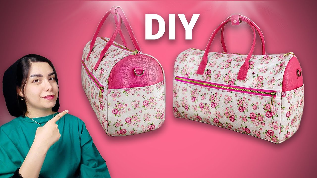 baby bag آموزش ساک نوزادی دو زیپ