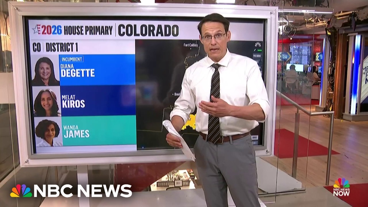 Kornacki: Colorado incumbent Rep. DeGette in &lsquo;serious jeopardy&rsquo; as she faces far-left challenger
