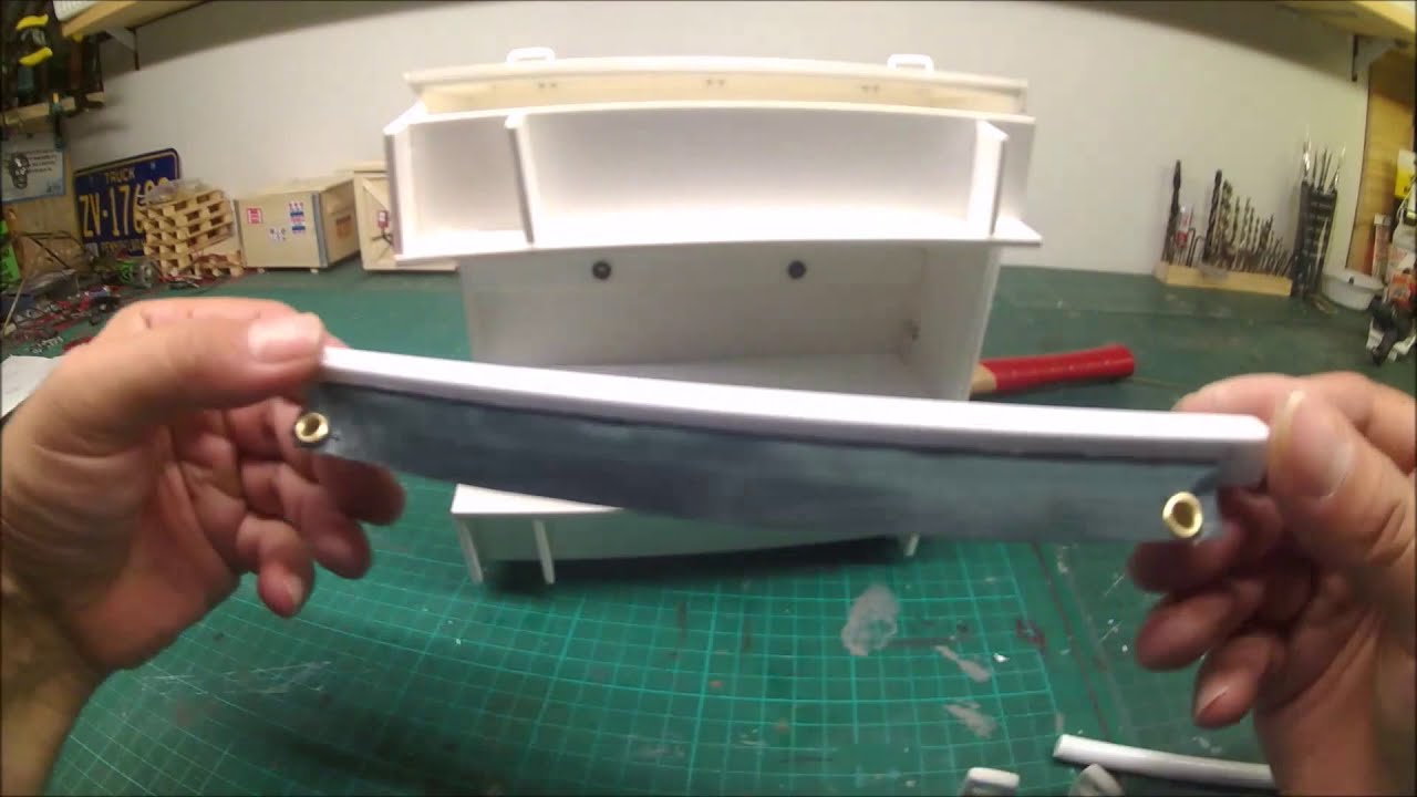 Jeep Comanche camper Build the awning 1.10 scale crawler rc  part 2