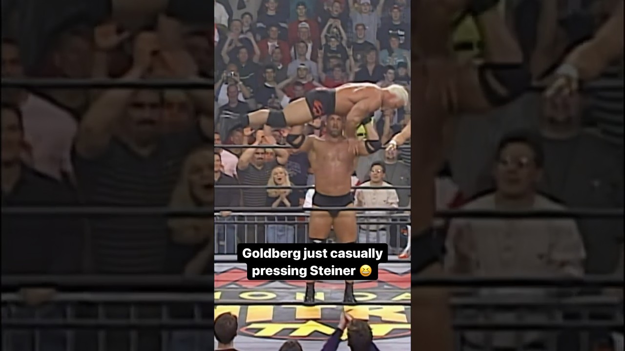 Bench Press Scott Steiner #goldberg #jackhammer #spear #whosnext #billgoldberg #wcw