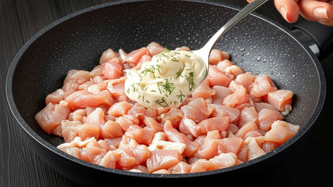 Куриная грудка такая сочная, что тает во рту! Простой рецепт для НЕВЕРОЯТНОГО вкуса!