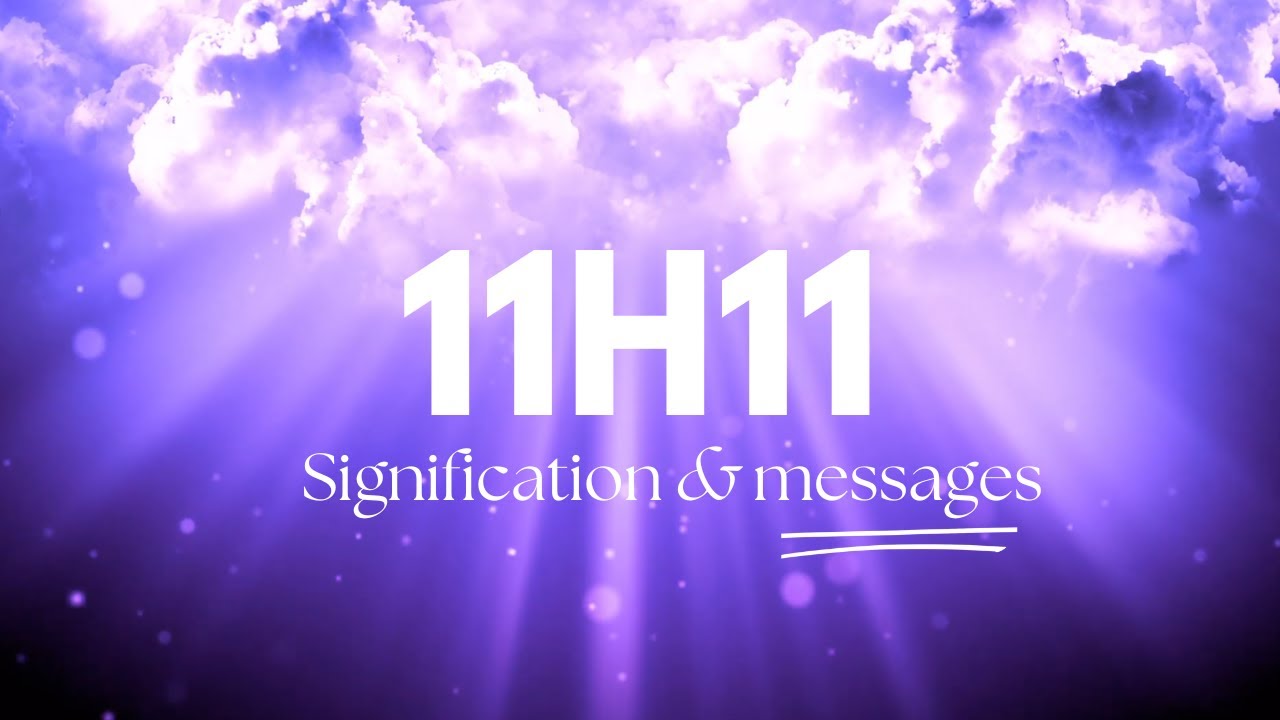 HEURE MIROIR 11h11 : signification, ✨ message des Anges et protection ✨