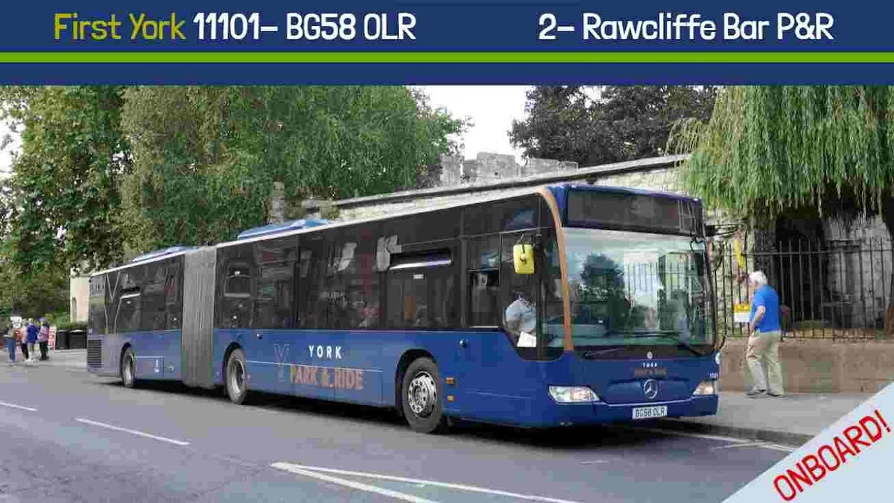 First York Mercedes Citaro 0530G 11101 (BG58 OLR)- Route 2