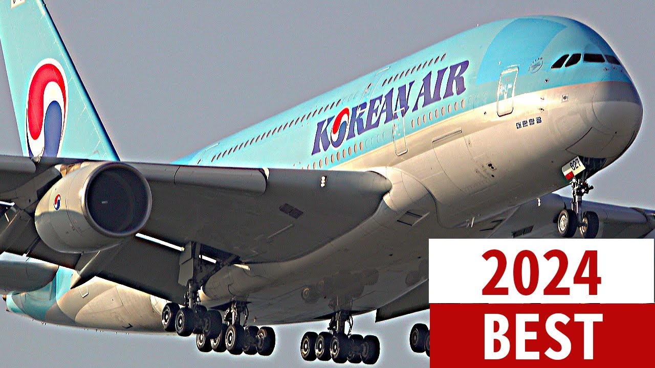 ✈️ 2024년 최고의 이착륙 비행기멍 | 거대한 비행기 인천공항 이륙 착륙 | Seoul Incheon Airport Plane Spotting [ICN/RKSI]