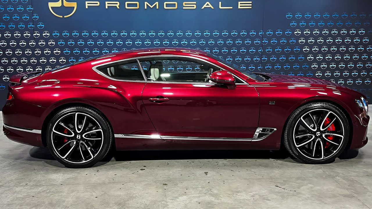 Bentley Continental GT (2024) - Звук, интерьер и внешние детали