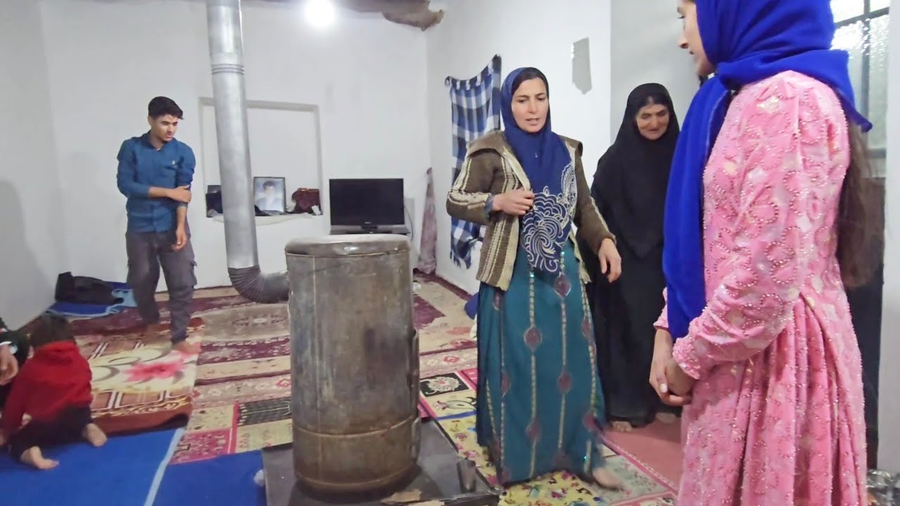 Kamal and Halima's visit to the Atabek family: the solidarity of several families together