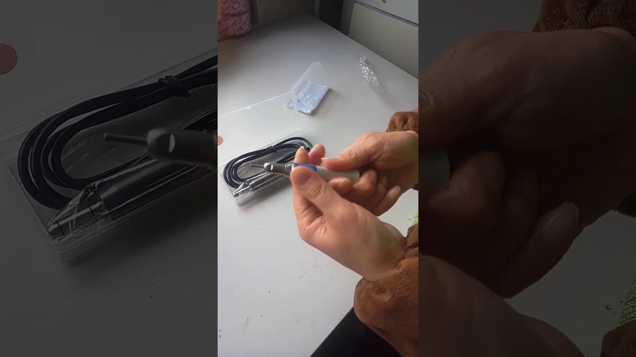 How to change burs of straight nose handpiece