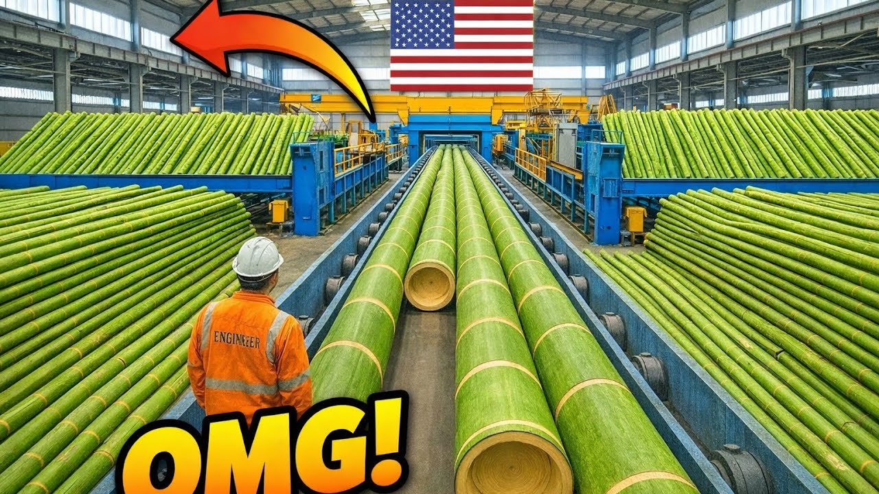 Mass Bamboo Harvesting to Furniture Manufacturing Full Process Revealed