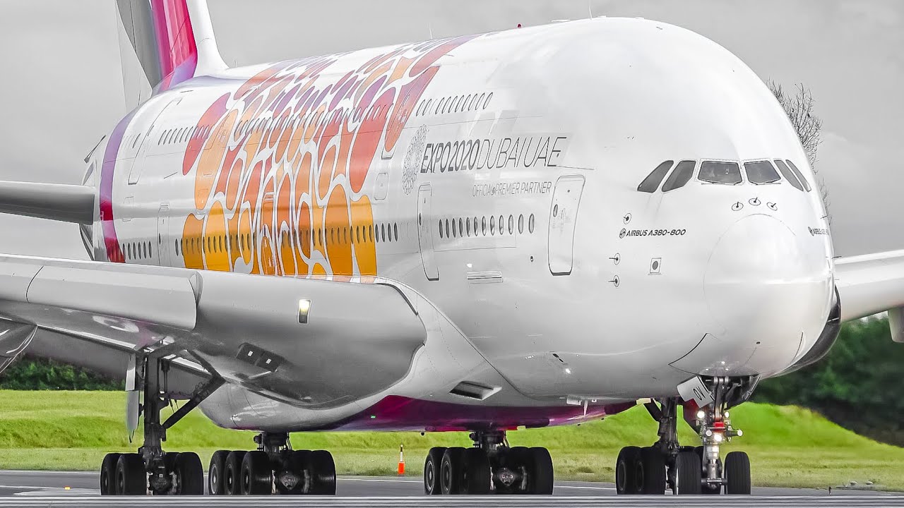 30 CLOSE UP HEAVY TAKEOFFS and LANDINGS | Amsterdam Airport Plane Spotting