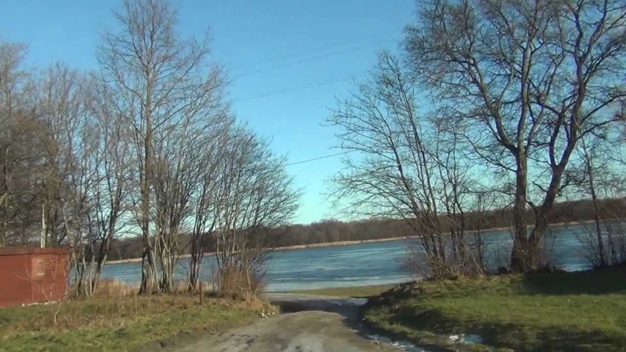 GŁĘBOCK.WIEŚ NAD JEZIOREM   PRZY GR.Z ROSJĄ.