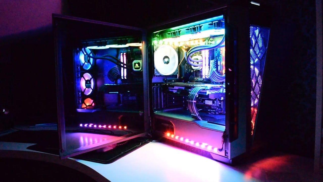 [PC Building] P600s Swapping & Installing 8700K - H150i 360mm - RGB DDR4
